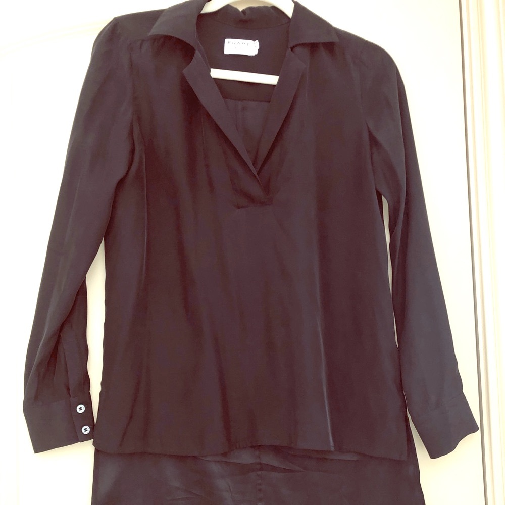 Frame 100% Silk Blouse